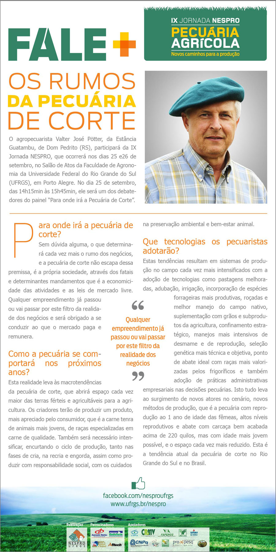 Os Rumos da Pecu&aacute;ria de Corte