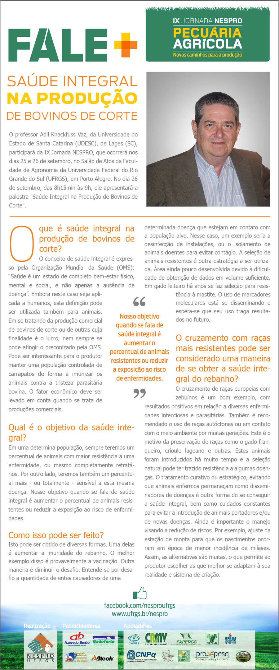 Os Rumos da Pecu&aacute;ria de Corte