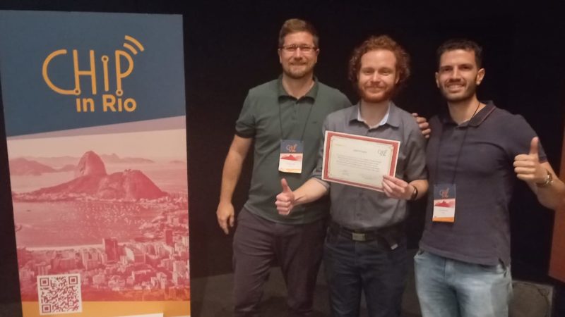 Trabalho do PGMICRO recebe o prêmio de Melhor Artigo no maior evento de microeletrônica do Brasil