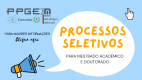 Informações Sobre os Processos Seletivos