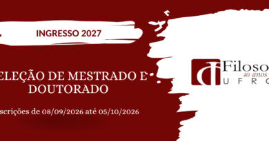 Seleção de Mestrado e Doutorado – Ingresso 2027