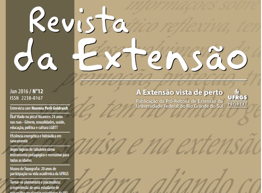 12ª edição da Revista da Extensão disponível para visualização online