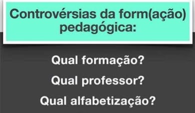Inscrições abertas para palestra sobre formação pedagógica