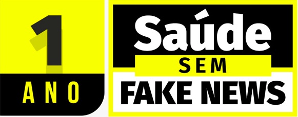 1 ano de saúde sem fake news