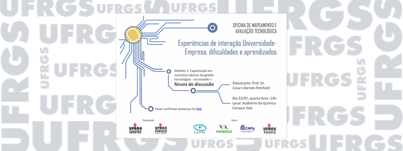 Oficina de Mapeamento e Avaliação Tecnológica realiza palestra