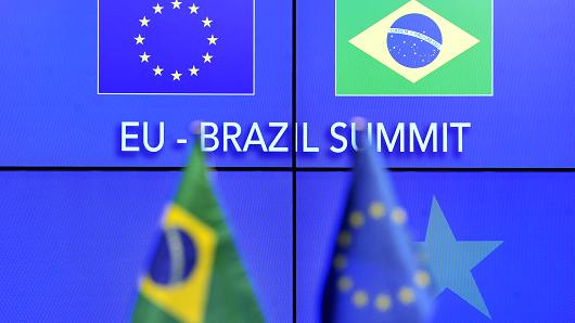 UE define áreas prioritárias para cooperação com o Brasil