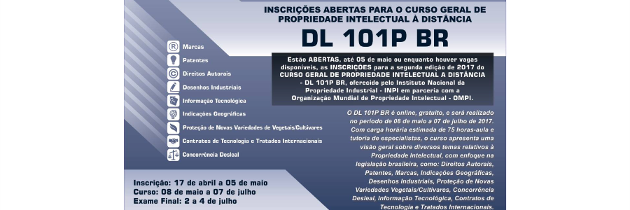 Curso Geral de Propriedade Intelectual à Distância