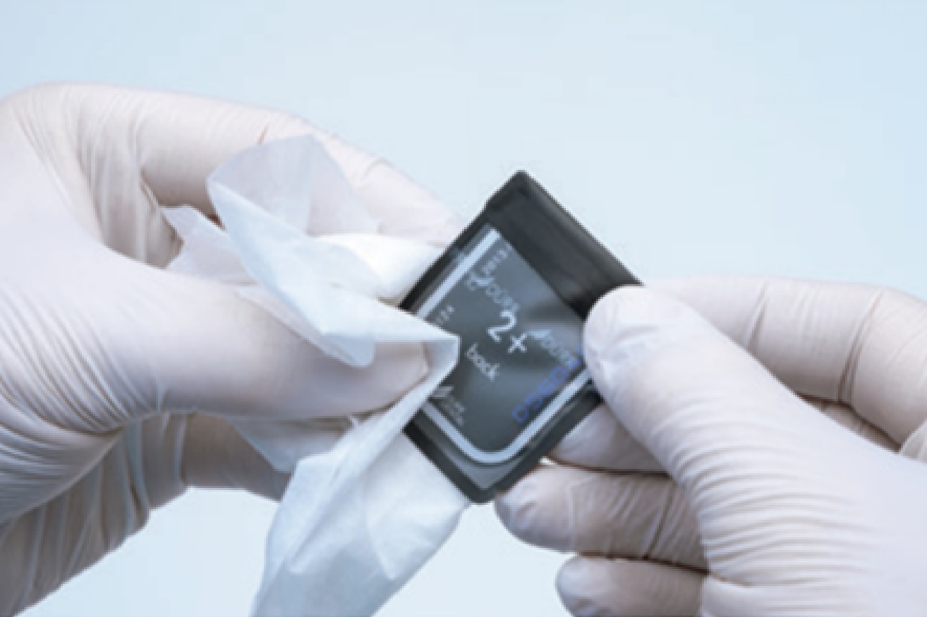 protection device for intraoral radiographic examinations boards