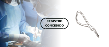 Configuração aplicada a pinça cirúrgica angular